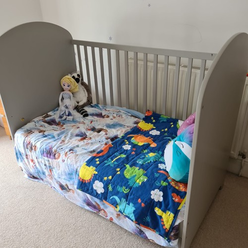 Ikea gonatt cot bed grey - gonatt,