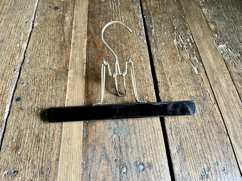 Single vintage black wooden - vintage,