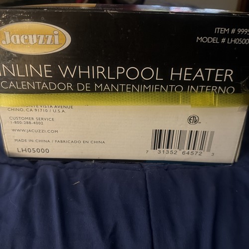 Jacuzzi lh05000 inline - jacuzzi, ‎lh05000
