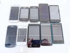 Job Lot 10x Vintage Mixed Classic Smart Mobile Phones - UNTESTED Spares Repairs