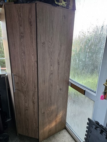 Dakota corner wardrobe oak - dakota,