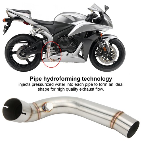 Motorcycle exhaust mid pipe - exhaust,