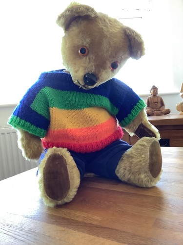 Vintage pedigree teddy bear - teddy,