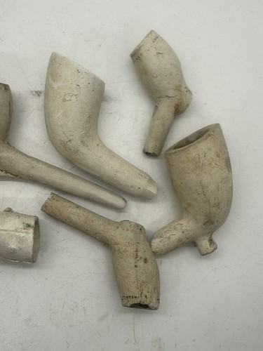 Victorian clay pipe - clay, fragments