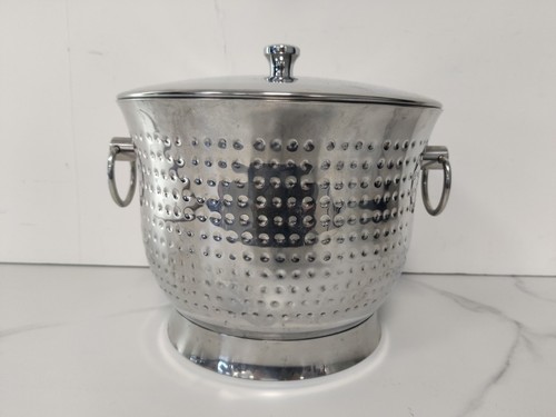 Hammered stainless steel ice - stainless,