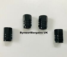 X 4 Tyre Valve Dust Caps Hex