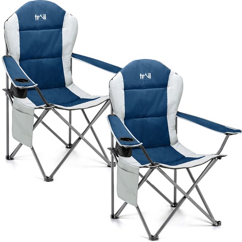 Padded camping chair high back - camping,