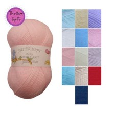 James C Brett Super Soft Baby DK 100g Wool/Yarn for Knitting & Crochet
