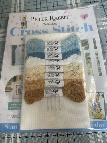 Peter rabbit cross stitch - cross, ~