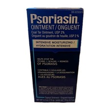Psoriasin Ointment Coal Tar Ointment 4.2 oz  119g