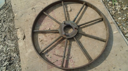Ransomes ts42 plough wheel - plough,