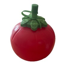 Retro Plastic Tomato Ketchup Dispenser With Stopper Unused Displayed Novelty