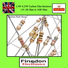 1/4W 0.25W Carbon Film