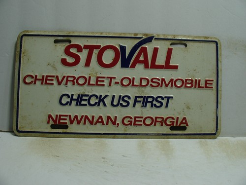 Booster license plate - booster,