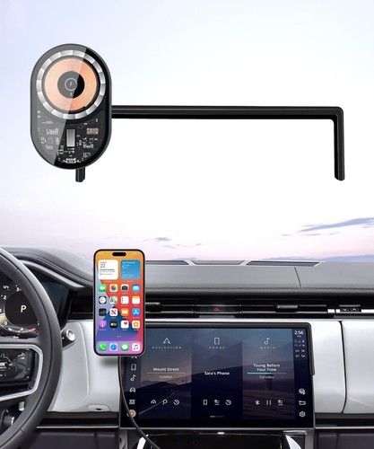 Wireless charging car phone - car,