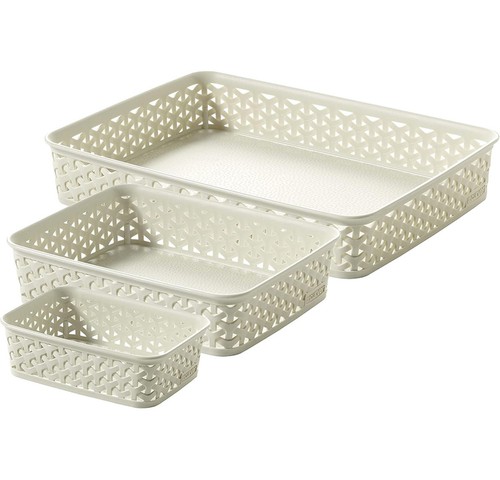 Curver plastic storage basket - plastic,