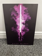 Mace Windu Lightsaber Displate