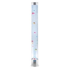 Bubble Tube 120cm x 12cm with Fish, Remote, & Wall Mounting Bracket 