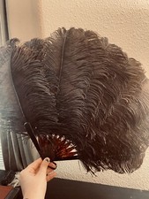 Antique Ostrich Feather Hand