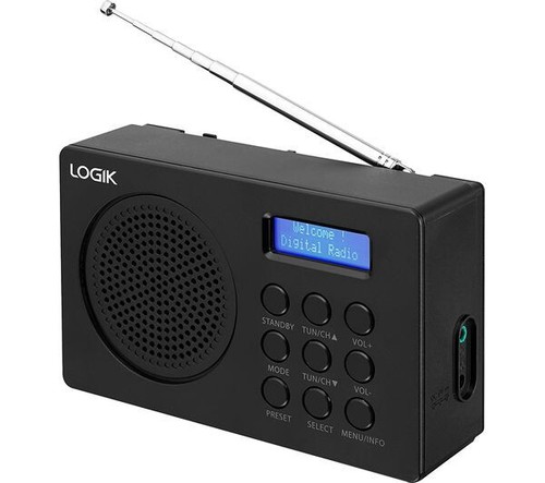 Logik l2dab23 portable dab - l2dab23, fm