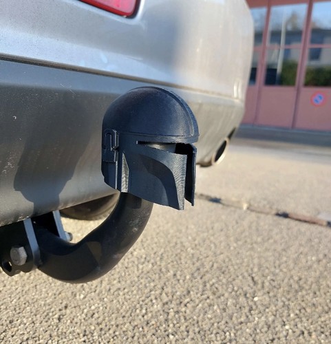 Mandalorian tow bar - mandalorian,