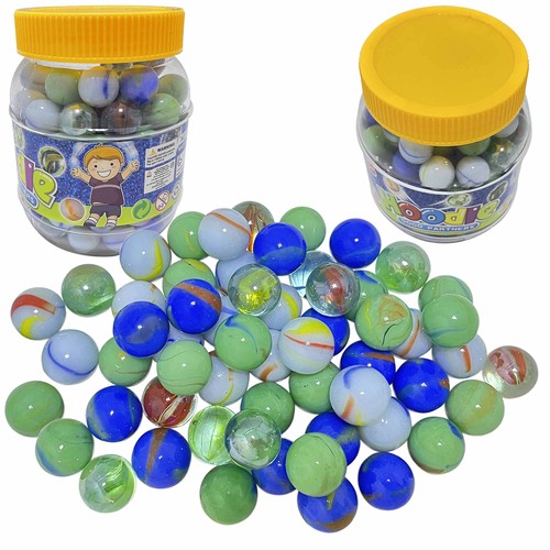 Ram 100 glass marbles kids - glass,