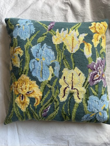 Ehrman green irises - ehrman, vintage