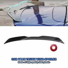For VAUXHALL ZAFIRA MK2 Glossy Rear Boot Lip Spoiler Extension Wing Tail UK