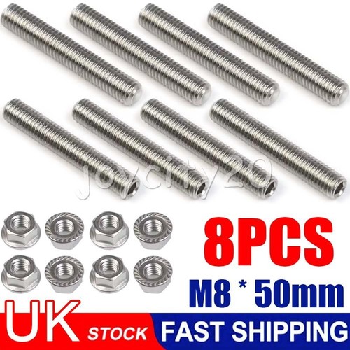 Pcs 50mm exhaust - m8,