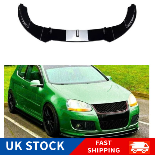 Gloss black front splitter - gloss,