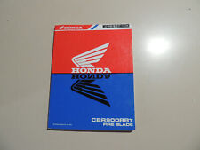 Maintenance Repair Workshop Manual Honda CBR 900 RR SC33 Fire Blade 1996