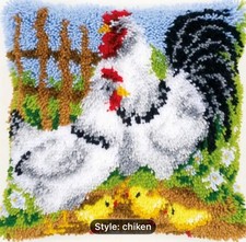 Latch hook DIY rug kit