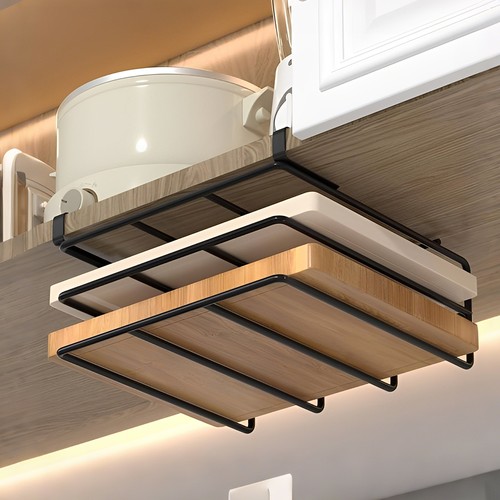 Kitchen cutting board rack - kitchen,