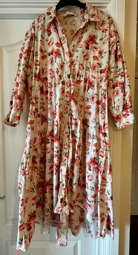 Zara cotton floral - zara, dress
