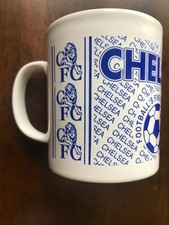 Chelsea Vintage 1970s Football Mug Rare Stamford Bridge Coffer Tamsware Souvenir