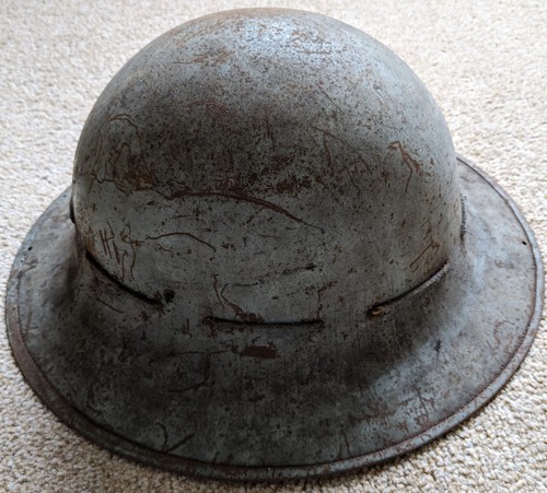 Genuine ww2 zuckerman helmet - zuckerman,