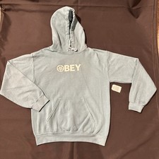Obey Freedom Blue Hoodie Girl Size Small