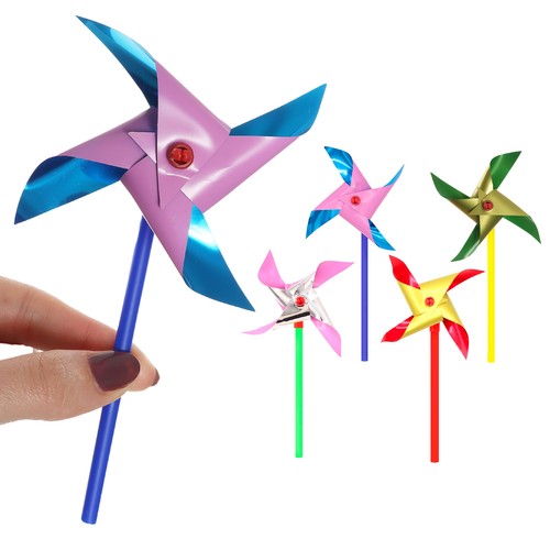 Plastic beach windmills - beach,