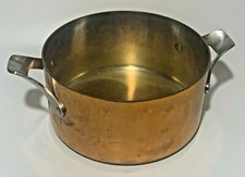 Georg Jensen Taverna Copper and Steel Cooking Pot Designed by Henning Koppel