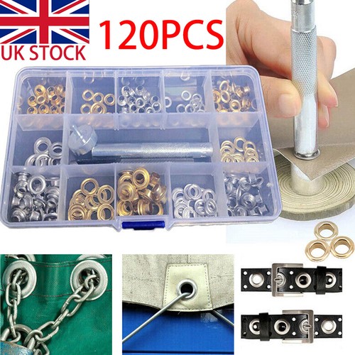 120x metal grommets kit - 120x,
