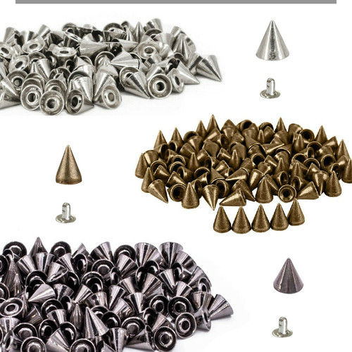 100pcs cone punk rivets metal - rivets,