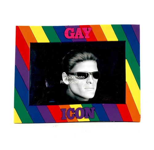Gay icon rubber rainbow - ,
