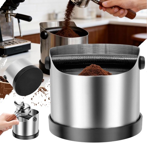 Knock box coffee grounds - coffee,