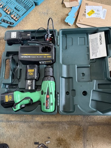Hitachi drill cordless - cordless, with
