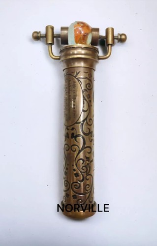 Antiqued brass kaleidoscope - antiqued,