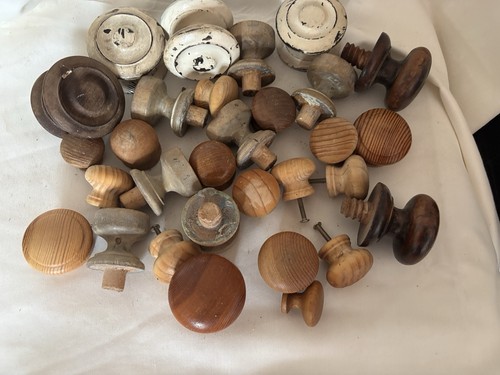 Job lot old wooden - lot, of