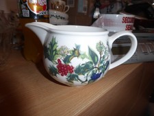 Brand New Portmeirion Holly and Ivy gravy jug