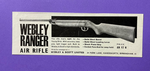 Webley scott ranger - webley, air