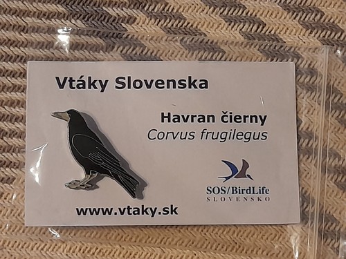 Slovenska black rook charity - black,