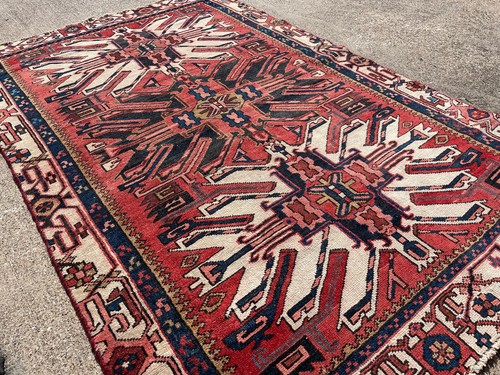 5x7 antique rug hand - rug, hand-knotted
